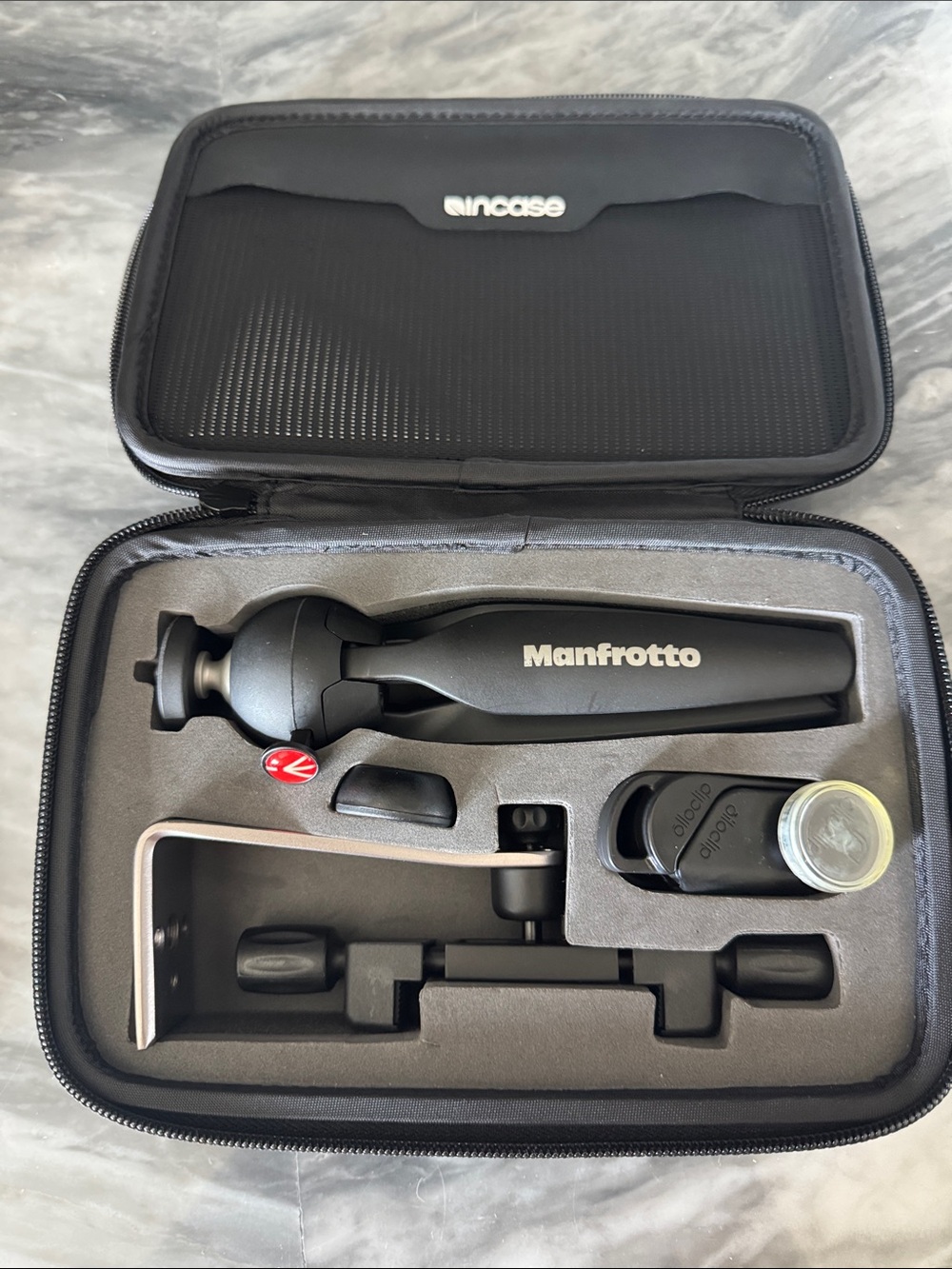 Manfrotto Compact Black Tripod Head & Accessories Kit